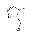 5-氯甲基-1-甲基-1H-[1,2,4]噻唑结构式
