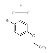 1-溴-4-乙氧基-2-(三氟甲基)苯结构式