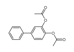 Biphenyldiyl-(3.4)-diacetat Structure