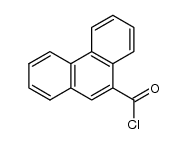 Phenanthrene-9-carboxylic acid chloride Structure