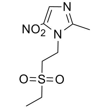 Tinidazole structure