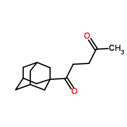1-(Adamantan-1-yl)-1,4-pentanedione Structure