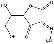L-threo-2,3-Hexodiulosonic acid,-gamma--lactone,2-hydrazone,radical ion(1-) (9CI)结构式