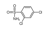 2,4-二氯苯磺酰胺结构式