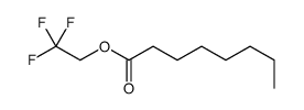 2,2,2-Trifluoroethyl octanoate Structure