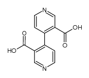 4,4'-bipyridine-3,3'-dicarboxylic acid结构式