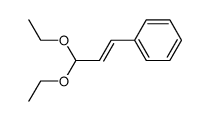 Cinnamaldehyde diethyl acetal structure