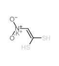 1,1-Ethenedithiol,2-nitro-, potassium salt (1:2)结构式
