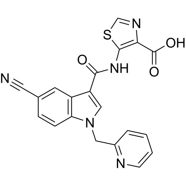 URAT1&XO inhibitor 1结构式