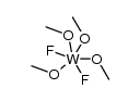 difluoro-tetramethoxy-tungsten结构式