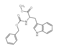 N-苄氧羰基-L-色氨酸甲酯结构式