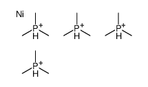 nickel,trimethylphosphanium structure