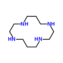 1,4,8,11-Tetraazacyclotetradecane structure