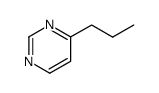 Pyrimidine, 4-propyl- (6CI,8CI,9CI) Structure