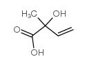 2-羟基-2-甲基-3-丁烯酸结构式