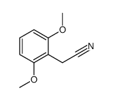 (2,6-Dimethoxyphenyl)acetonitrile结构式