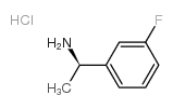 (R)-1-(3-氟苯基)乙胺盐酸盐结构式