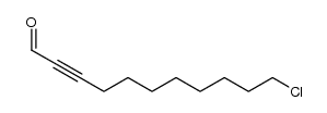 11-chloro-2-undecynal Structure