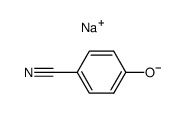 sodium p-cyanophenolate结构式