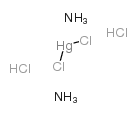 diammonium tetrachloromercurate Structure