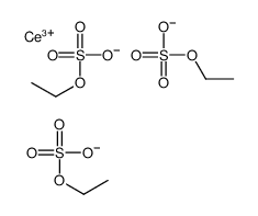 ethyl hydrogen sulphate, cerium(3+) salt结构式