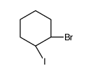 (1R,2R)-1-bromo-2-iodocyclohexane Structure