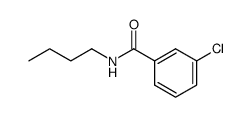 N-n-Butyl-3-chlorobenzamide结构式