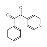 1-phenyl-2-pyridin-4-yl-ethane-1,2-dione结构式