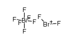BrF2 bismuth hexafluoride Structure