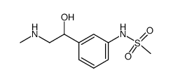 Amidefrine structure