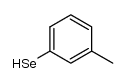 3-methylbenzeneselenol Structure