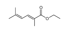 ethyl 2,5-dimethylhexa-2,4-dienoate2,5-dimethylsorbate结构式