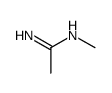 methyl N-methylacetamidate Structure