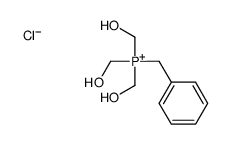 benzyl-tris(hydroxymethyl)phosphanium,chloride Structure