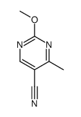2-methoxy-4-methylpyrimidine-5-carbonitrile Structure
