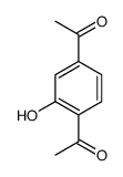 1-(4-acetyl-3-hydroxyphenyl)ethanone Structure