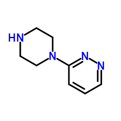1-(6-哒嗪基)哌嗪结构式
