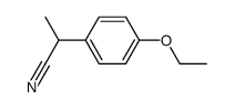 rac-2-(4-ethoxy-phenyl)-propionitrile Structure