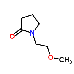 N-甲氧基乙基-2-吡咯烷酮结构式