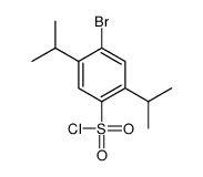 4-bromo-2,5-di(propan-2-yl)benzenesulfonyl chloride结构式