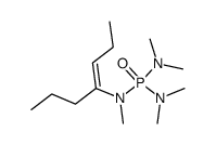 (2-hepten-4-yl)pentamethyl phosphoric triamide结构式