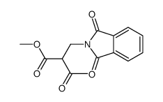 2-(N-邻苯二甲酰亚氨基甲基)-3-氧代丁酸甲酯结构式