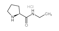 H-Pro-NHEt.HCl structure