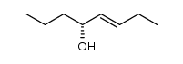 (E)-(R)-5-octen-4-ol结构式