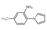 5-甲基-2-(1H-吡咯-1-基)苯胺结构式