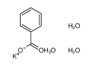 potassium,benzoate,trihydrate结构式