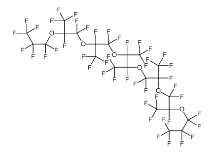 octacosafluoro-5,8,11,12,15,18-hexakis(trifluoromethyl)-4,7,10,13,16,19-hexaoxadocosane Structure