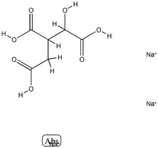 trisodium hydrogen-DL-threo-3-carboxylato-2,3-dideoxy-1-hydroxypropan-1,2,3-tricarboxylate picture