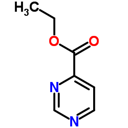 4-嘧啶甲酸乙脂结构式