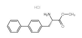 2-(s)-联苯-2-氨基丙酸甲酯结构式